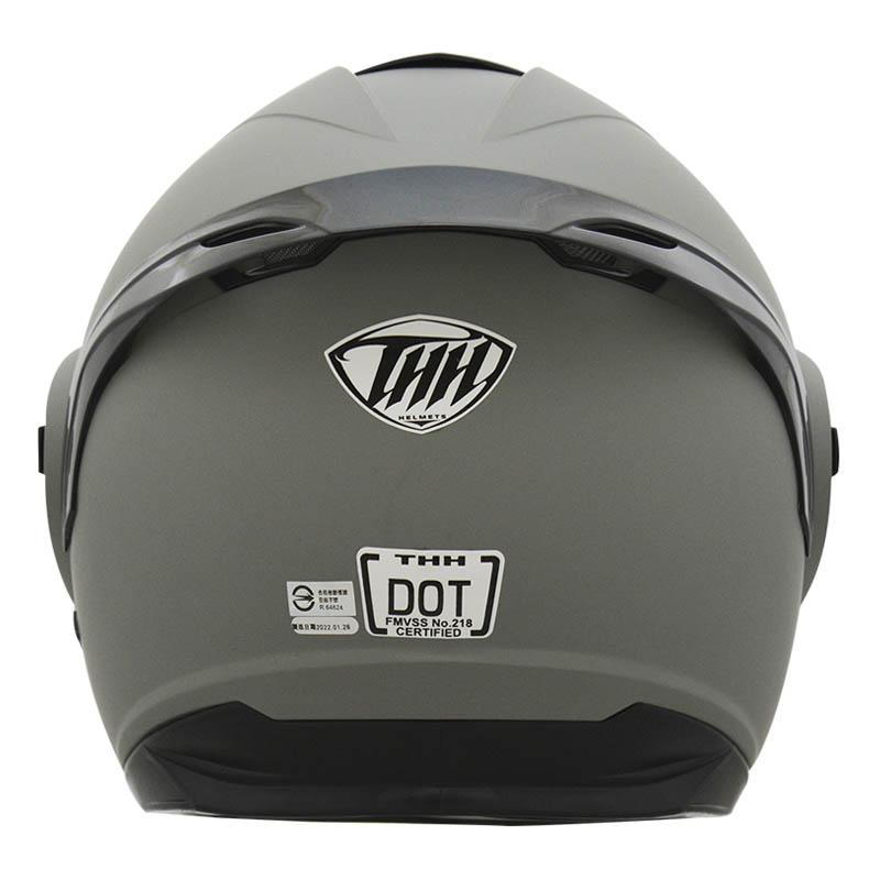 T-797N 素色 -男女款 安全帽--平光水泥灰