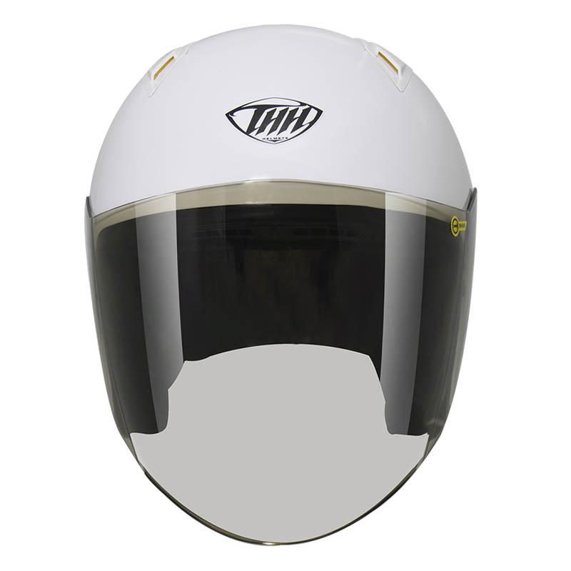 T500N素色 -大頭圍 安全帽--白色